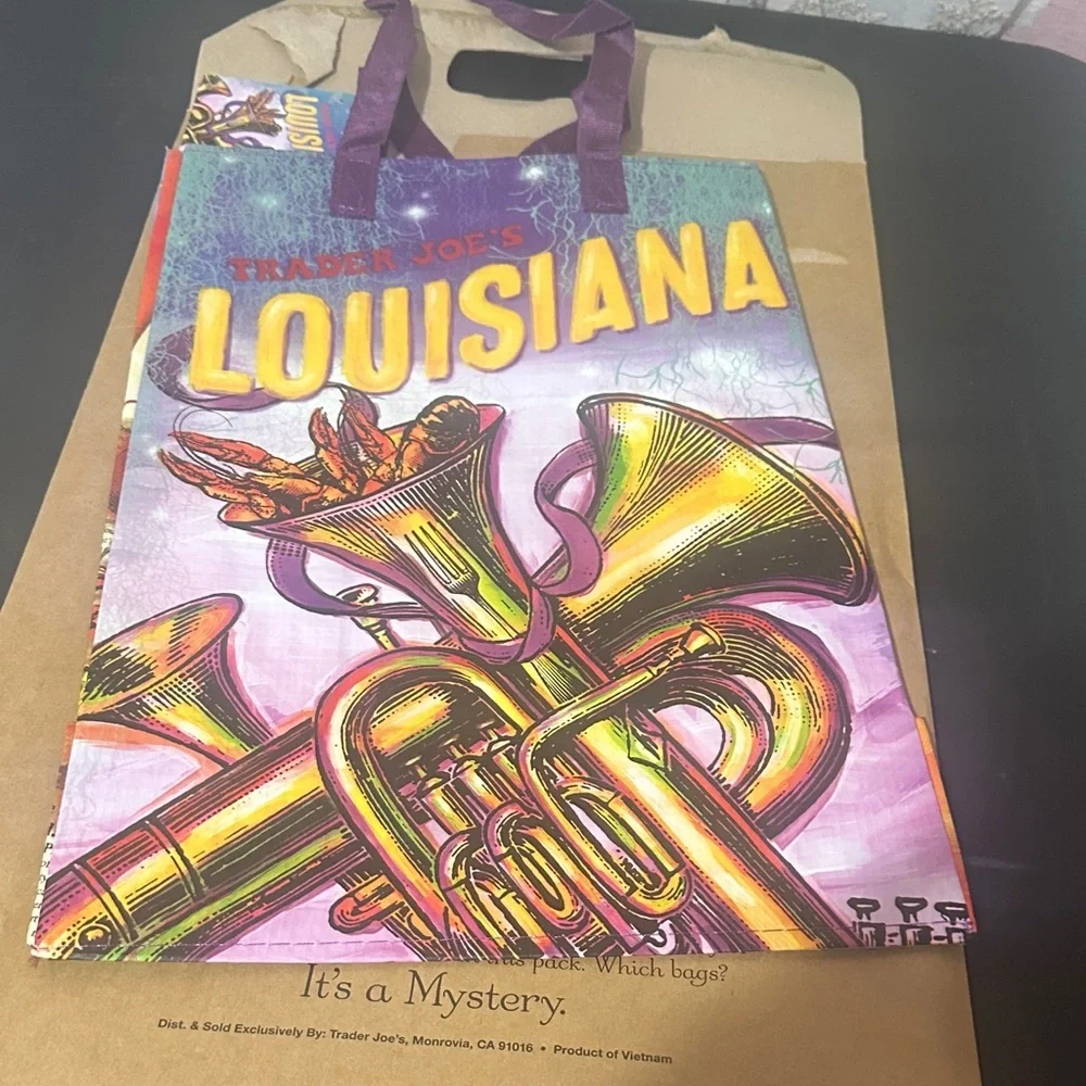 Louisiana Trader Joe’s reusable tote bag